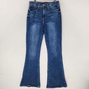 Lucky Brand Jeans Womens 8 29 High Rise Flare Leg Stevie Stretch Casual Denim